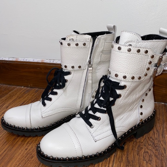 Sam Edelman Jennifer Studded Combat Boot - Picture 2 of 4